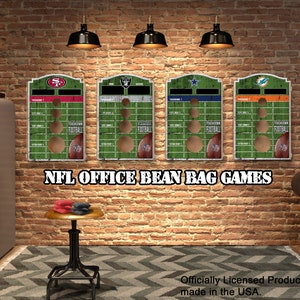 NFL Office Bean Bag Wall Game