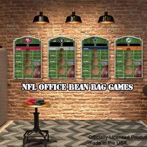 NFL Office Bean Bag Wall Game