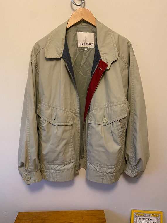 London fog top windbreaker jacket