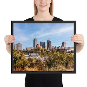 Fall Port of Memphis - Matte Finish - 16&quot; x 20&quot; Framed - Memphis - Wall Decor - Photography Prints - Wall Art