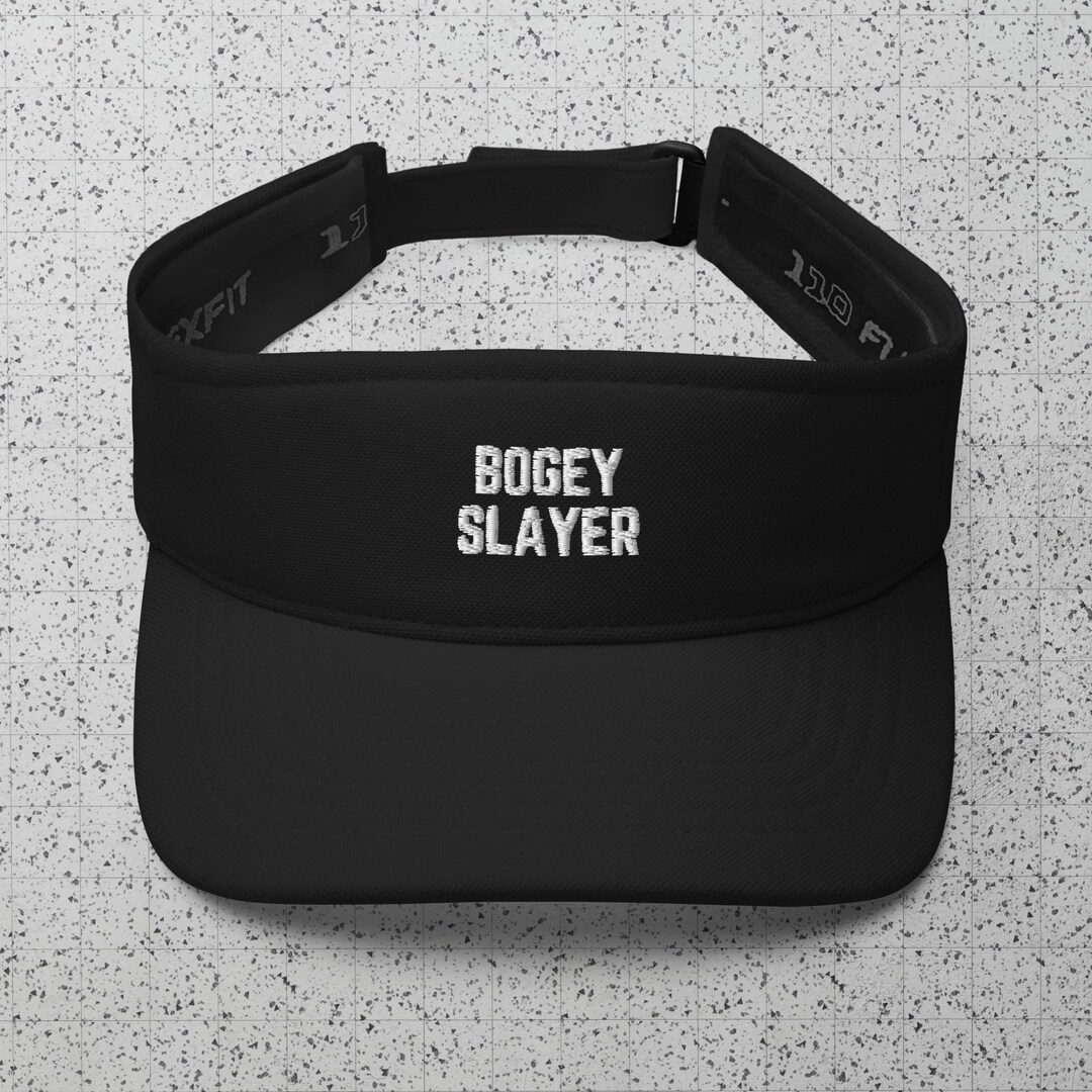 Golf Visor, Bogey Slayer Cap, Golf Enthusiast, Golf Course Fashion ...