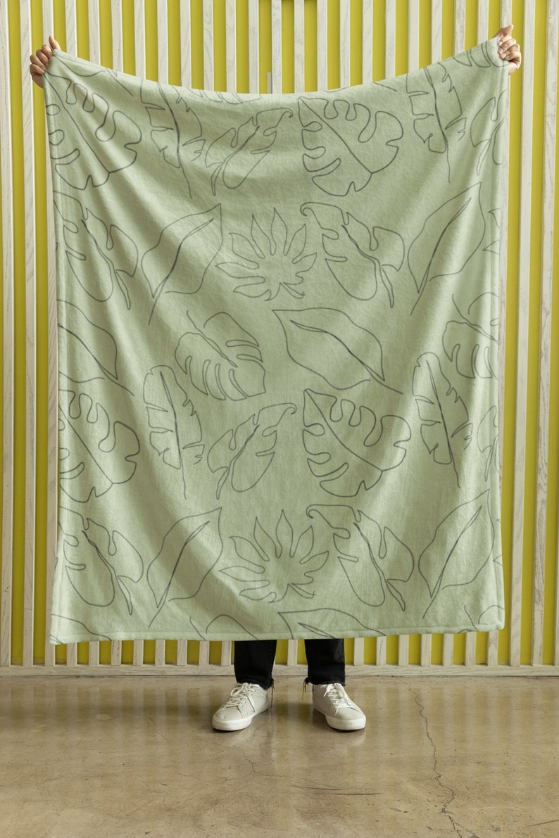 Leaf Blankets, Botanical Throws, Natureinspired Bedding, Cozy Leaf