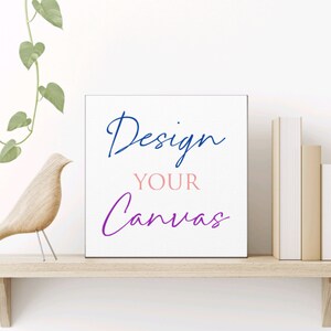 Your Custom Quote on Canvas Wall Décor for Home, Wedding Gift, Graduation Gift, Fathers Day Gift, Wedding Decoration, Mother&#39;s Day Gift