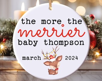Décoration personnalisée pour faire-part de grossesse : souvenir « Baby On The Way »