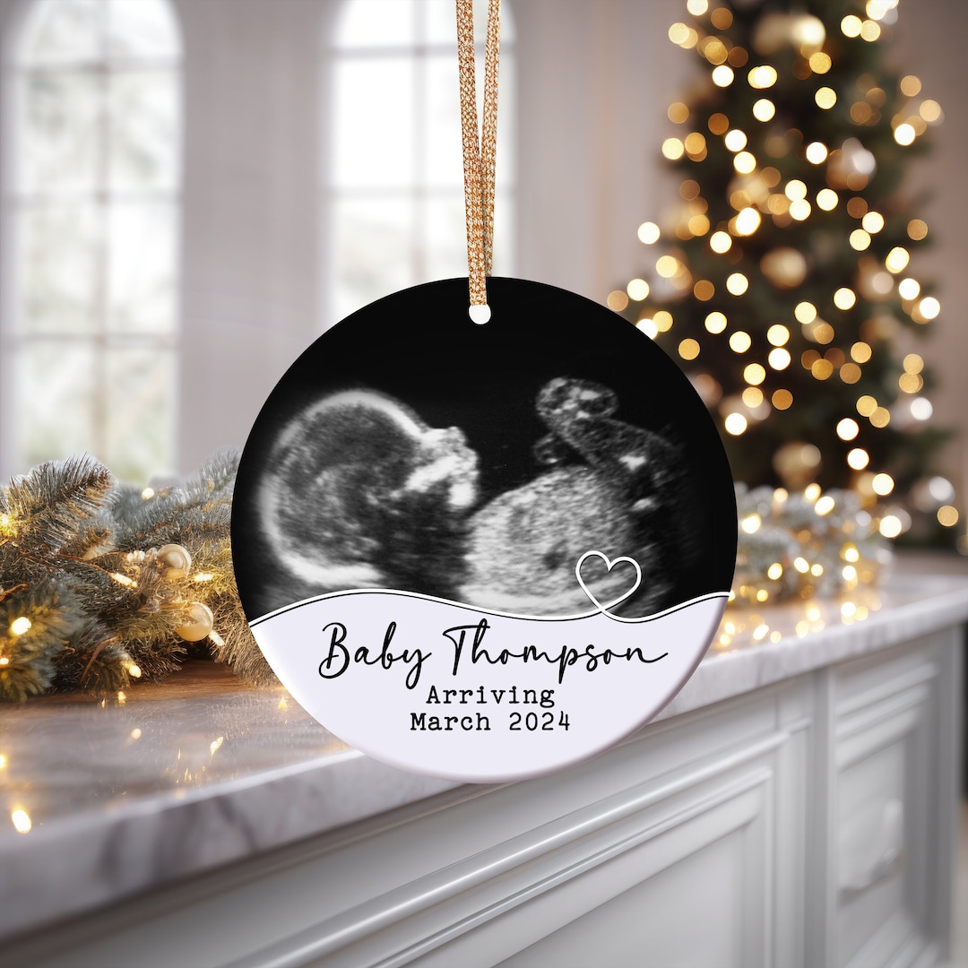 Ultrasound Christmas Ornament 