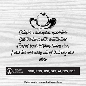 Anguria Moonshine SVG / File scaricabili / svg, png, jpg, dxf, ai, eps, pdf