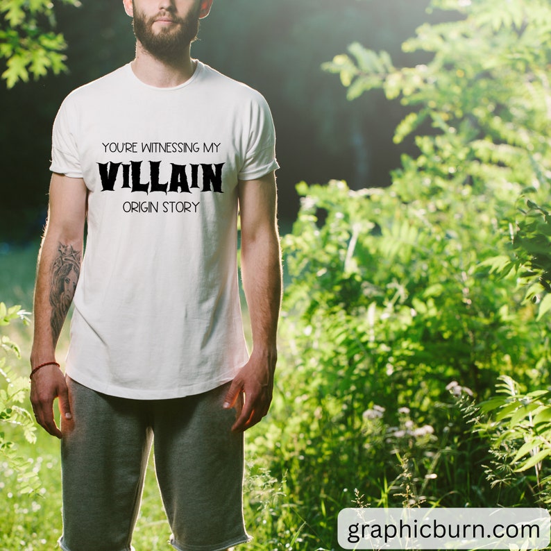 You're Witnessing My Villain Origin Story SVG Downloadable Files Svg