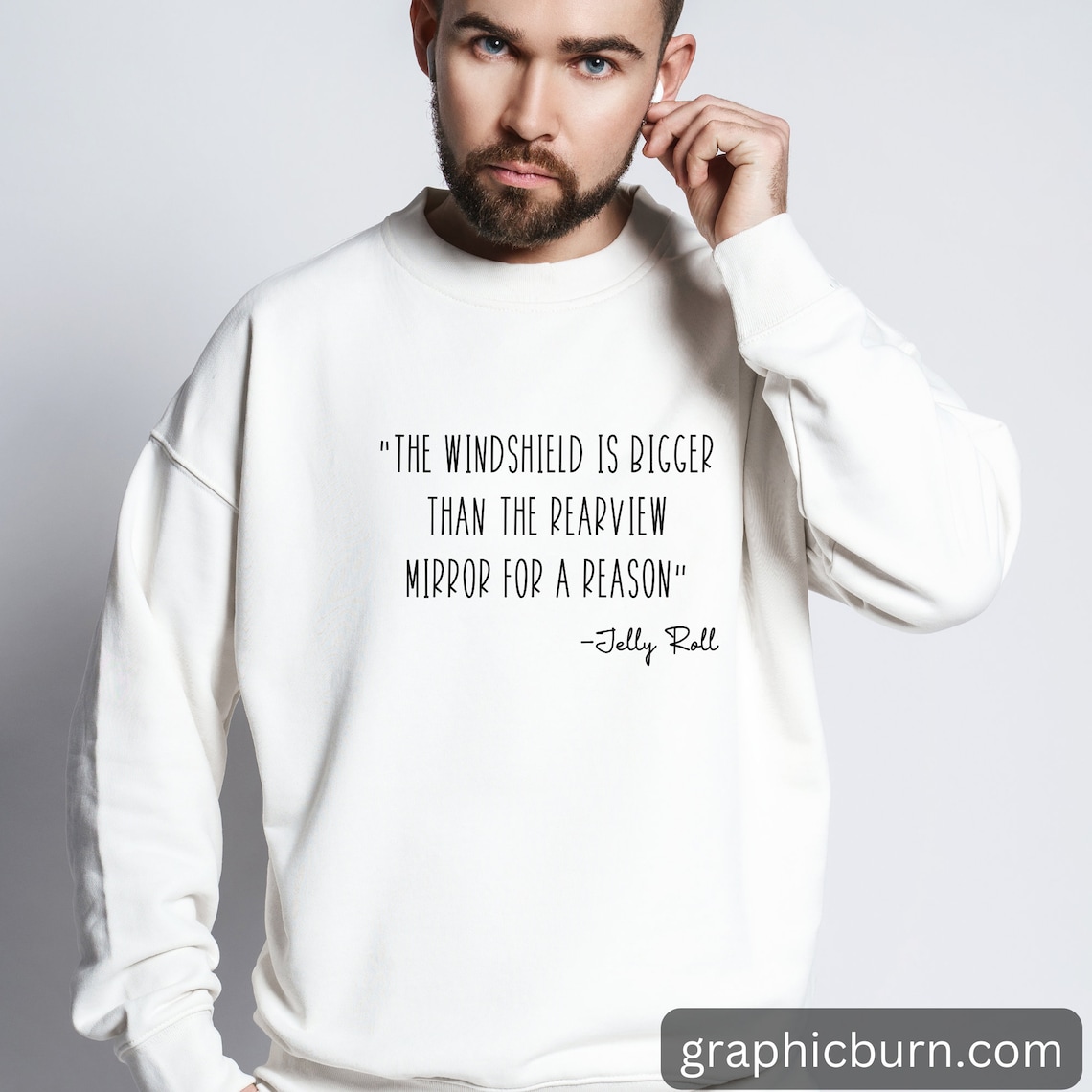 The Windshield is Bigger Than the Rearview Mirror for A Reason jelly