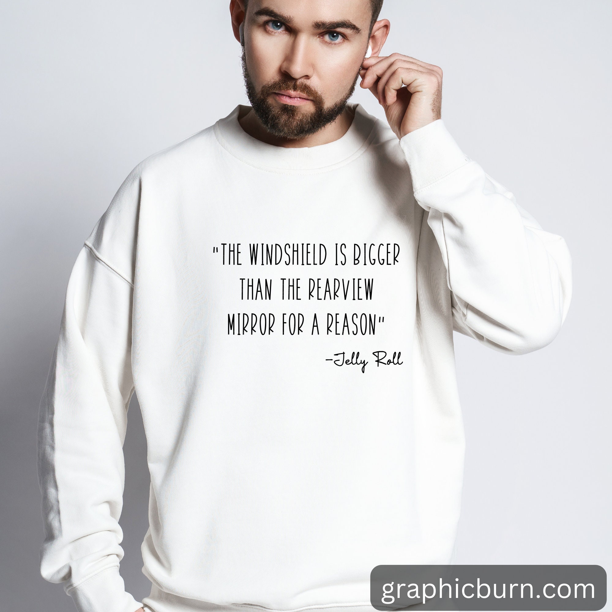 The Windshield is Bigger Than the Rearview Mirror for A Reason jelly