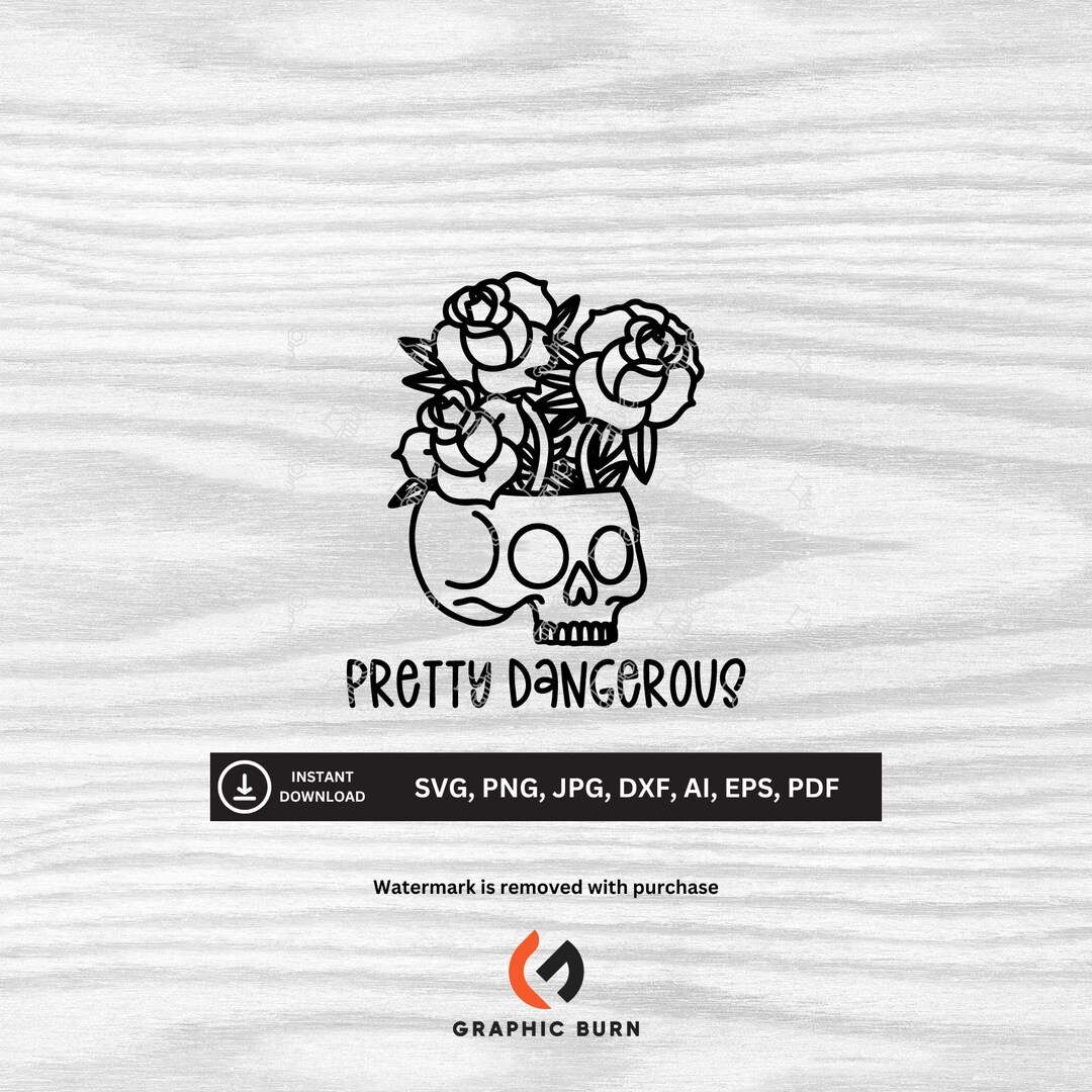 Pretty Ruthless Svg Pretty Dangerous SVG | Downloadable Files | Svg, Png, Jpg, Dxf, Ai, Eps ...