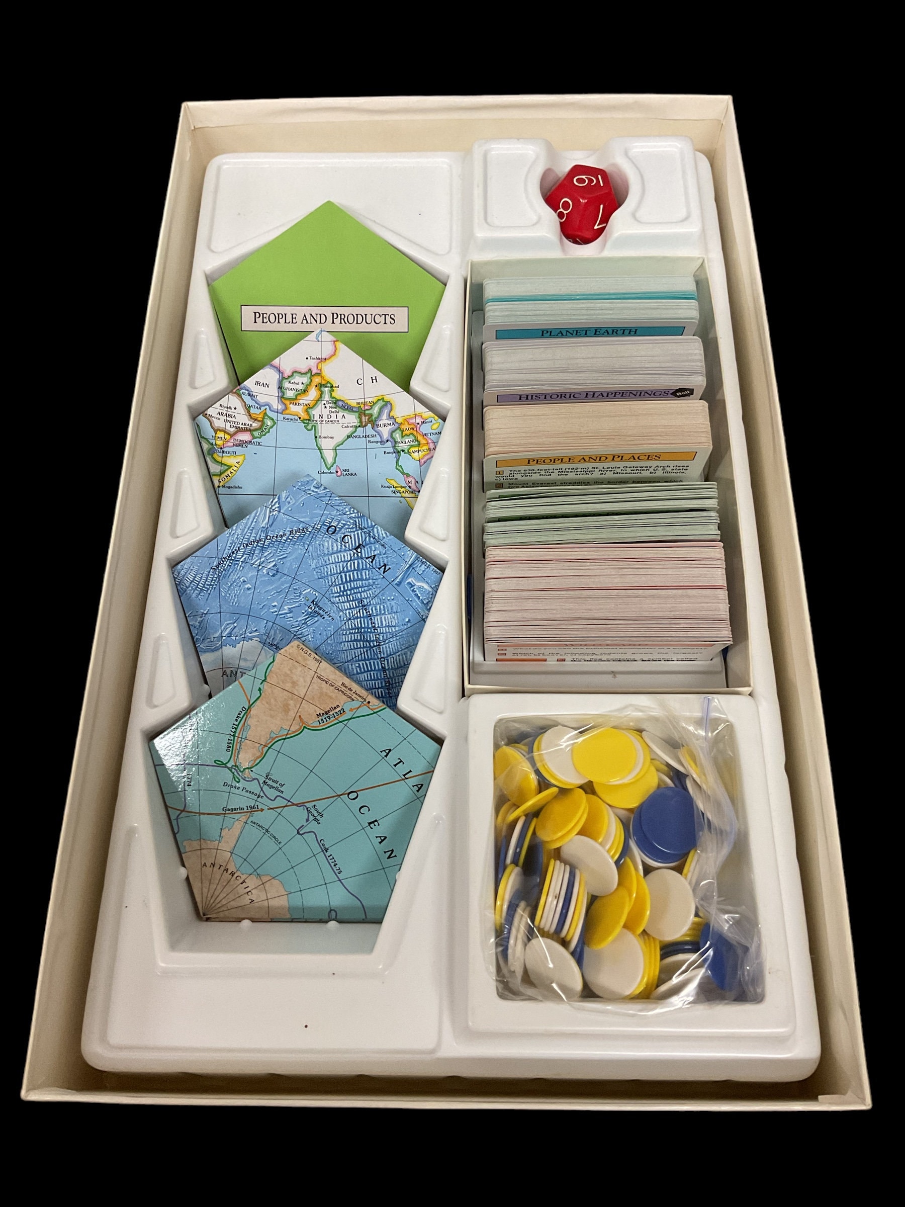 Vintage National Geographic Board Game 1987 Etsy