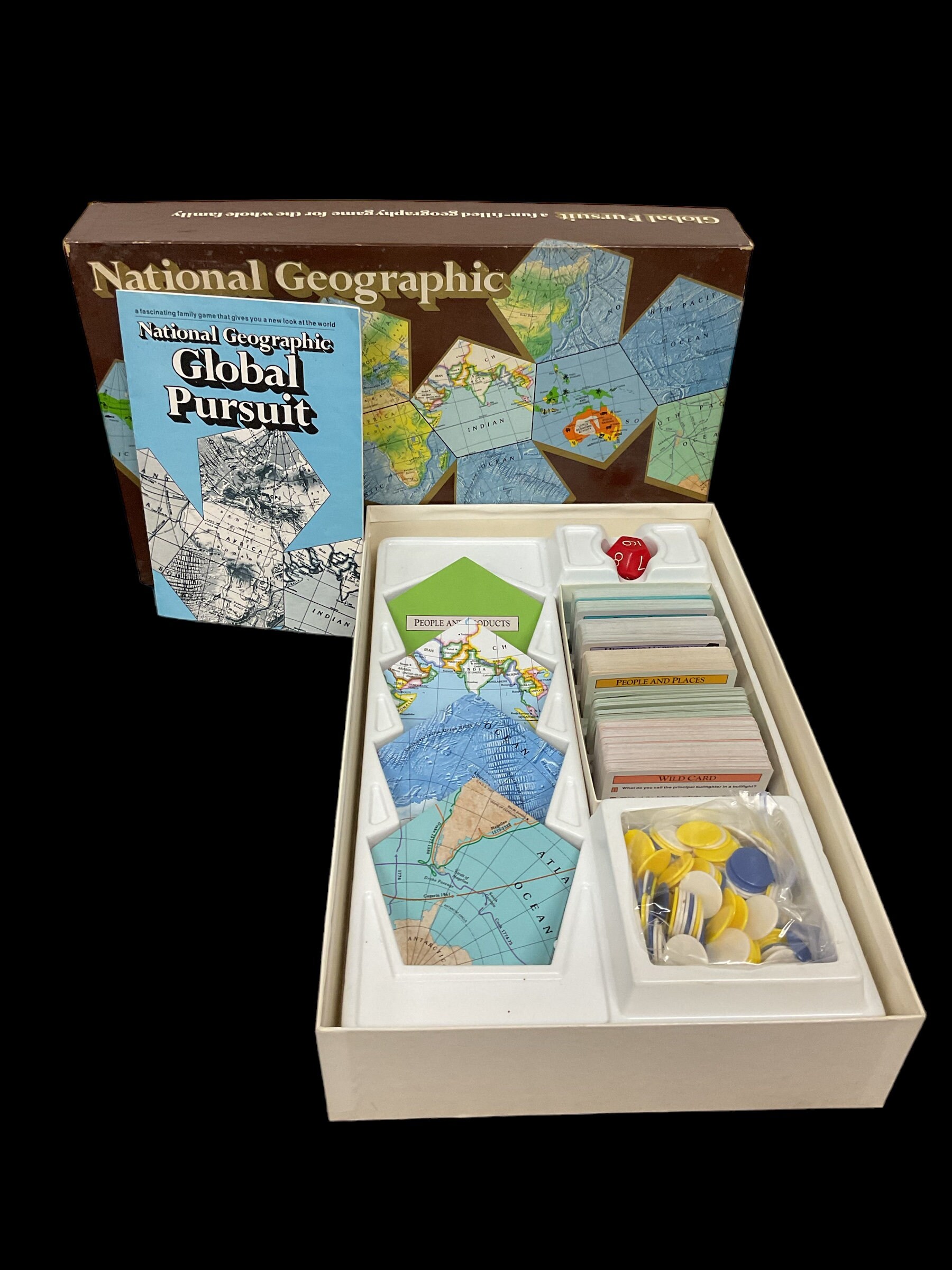 Vintage National Geographic Board Game 1987 Etsy