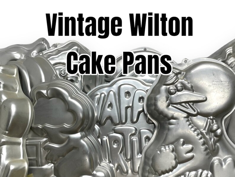 Wilton Cake Pans Choose Your Design Price Per Pan Vintage Cake Pans Wilton cake pans choose your design price per pan vintage cake pans
