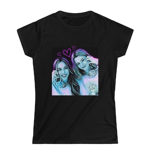Love FreenBecky Black Tshirt