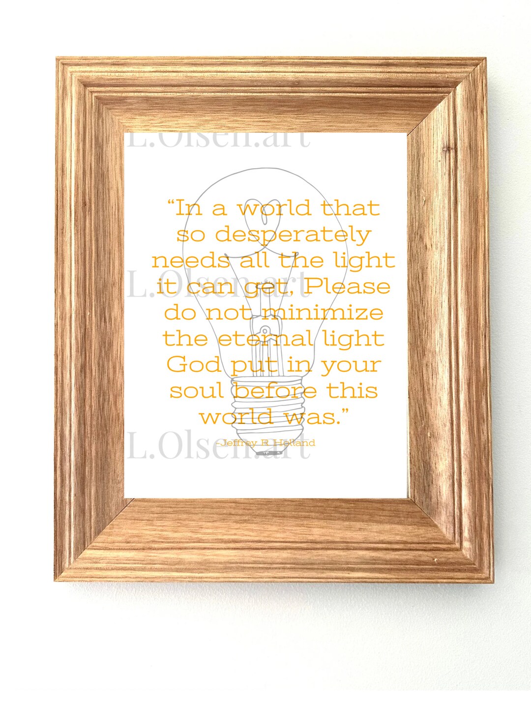 Jeffery R Holland Quote. Lds-in a World That so Desperately Needs All ...