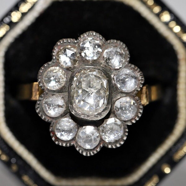 Antique Silver Ring Etsy