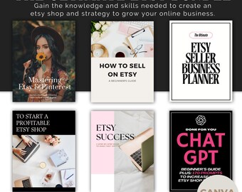 Etsy Business Guidebook Bundle | Etsy, Pinterest, ChatGPT (MRR)