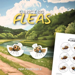 DIY Printable Rocking Paper Toys – Dancing Chicken Banana | Cut ...