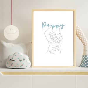 Arte de pared imprimible digital con inicial personalizada para bebé niño y niña, nombre imprimible con inicial personalizada, arte de pared con nombre personalizado, decoración de guardería