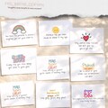 A6 Affirmation Cards | Positive Mindset, Teacher Motivation, Exam Encouragement