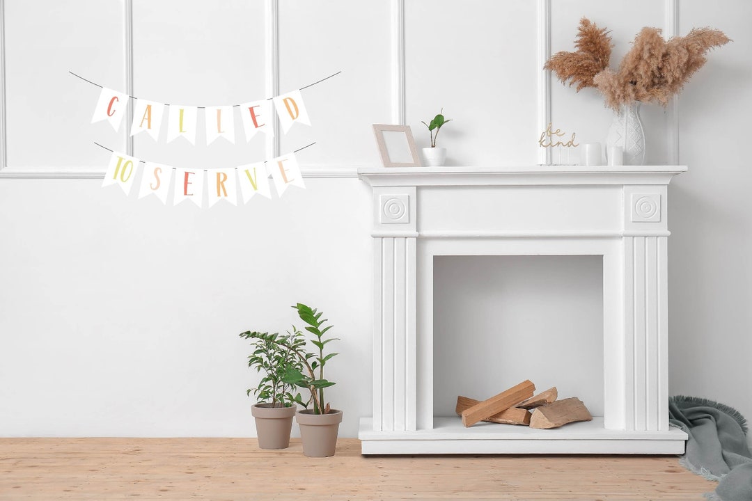 Called to Serve Banner Printable Etsy