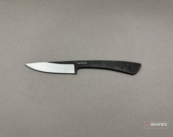 BKnives Limited Edition Steak Knife Stainless Steel Kurouchi brut de forge raw Finish