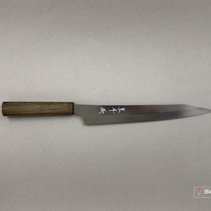 Yu Kurosaki Gekko 240mm Sujihiki knife Oak handle
