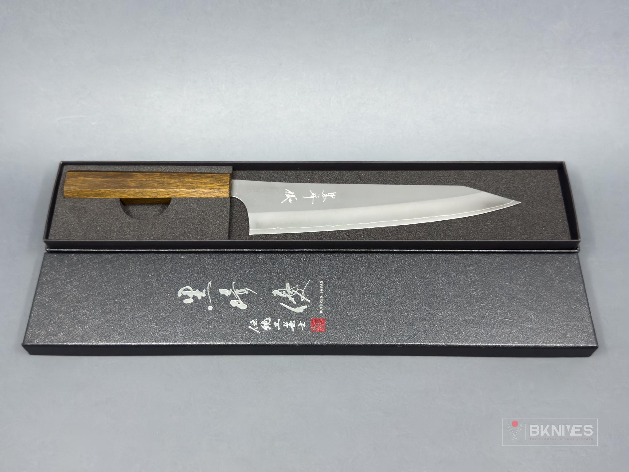 黒崎優 月光 210mm 牛刀 オーク柄 - Etsy 日本