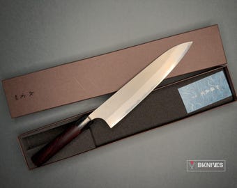 Yoshimi Kato AS Nashiji Gyuto 240mm Knife