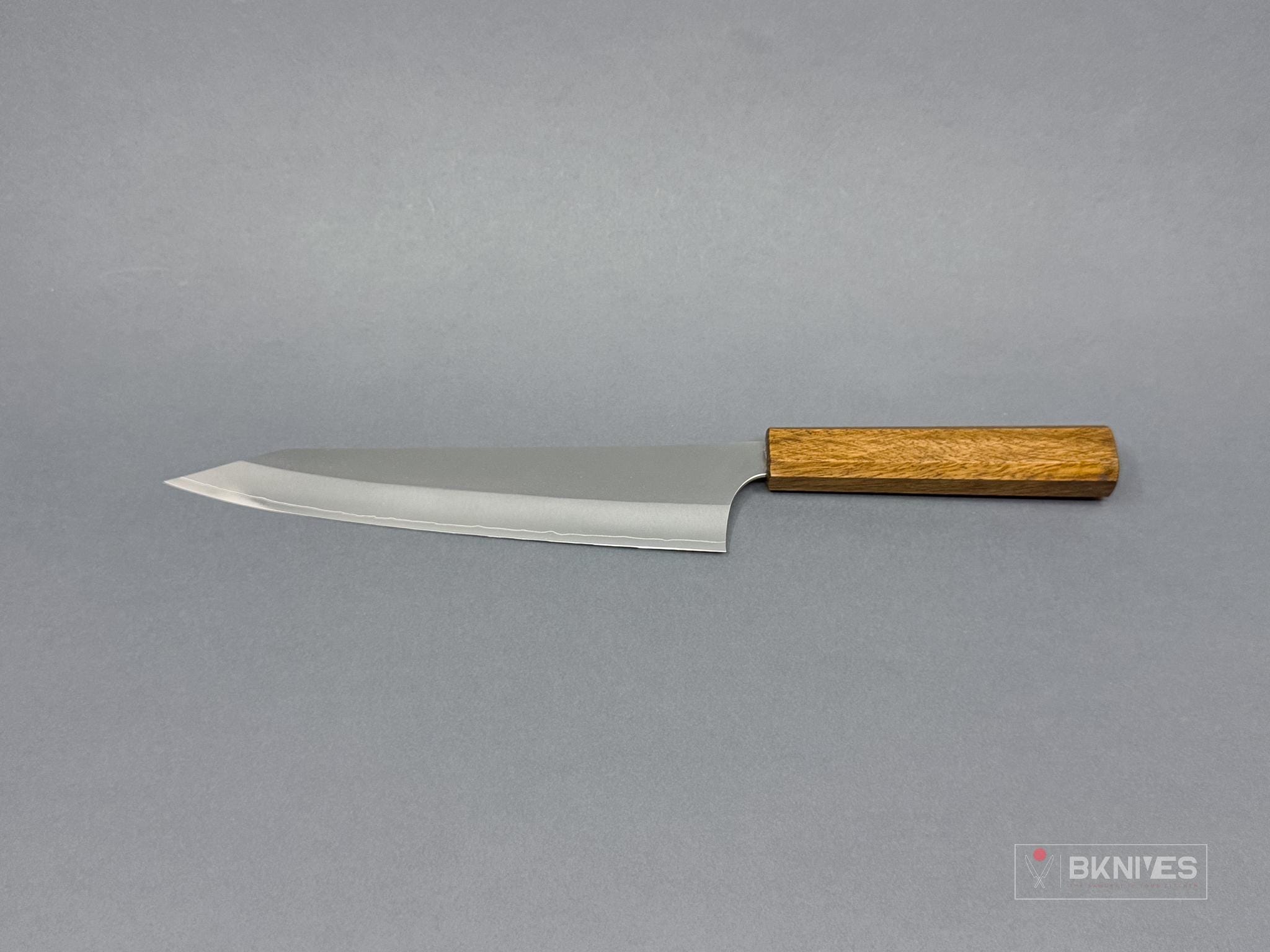 黒崎優 月光 210mm 牛刀 オーク柄 - Etsy 日本