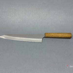 Yu Kurosaki Gekko 210mm Gyuto knife Oak handle