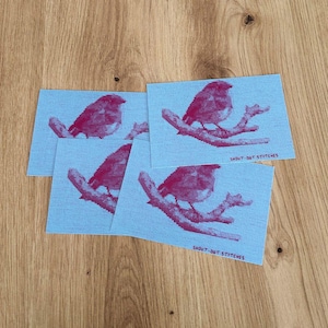 Rotkehlchen Rotkehlchen Postkarte