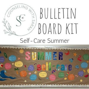Summer Self-Care School Bulletin Board