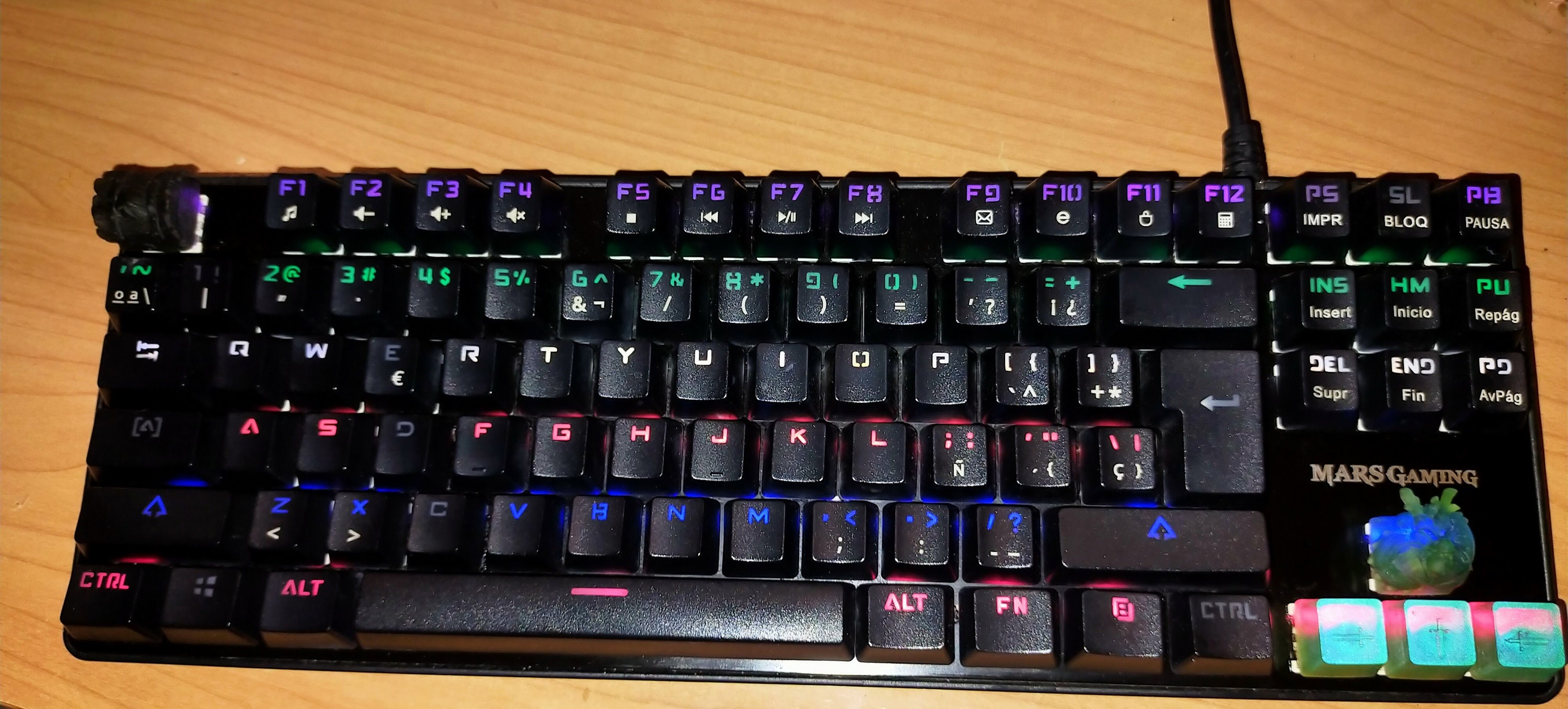Color Changing Mechanical Keyboard Key - Etsy