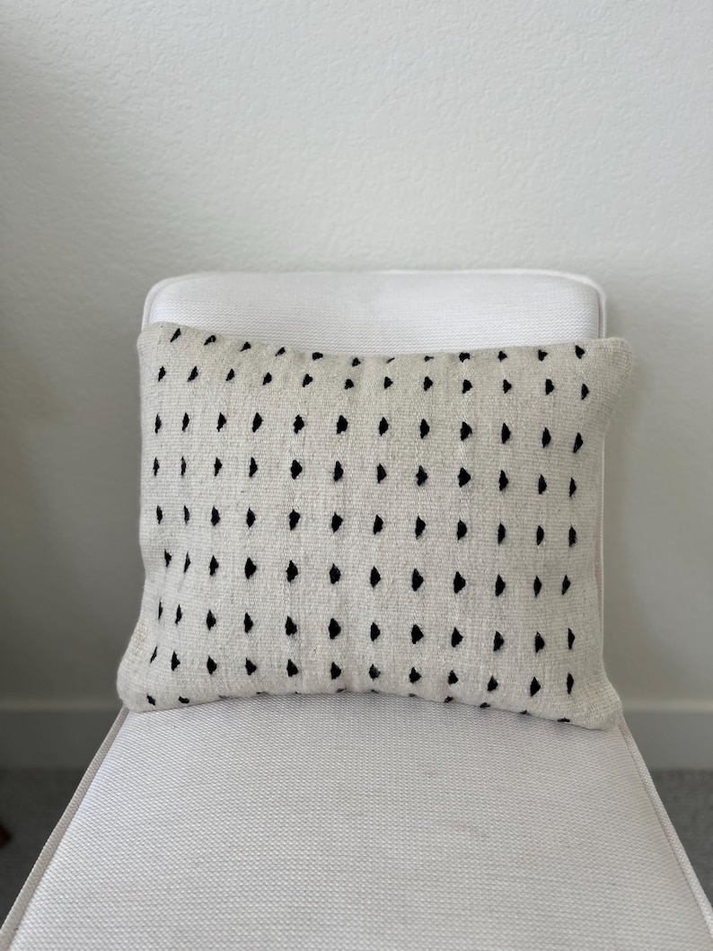 Zapotec Textile Dots | Washable Pillow Case image 1