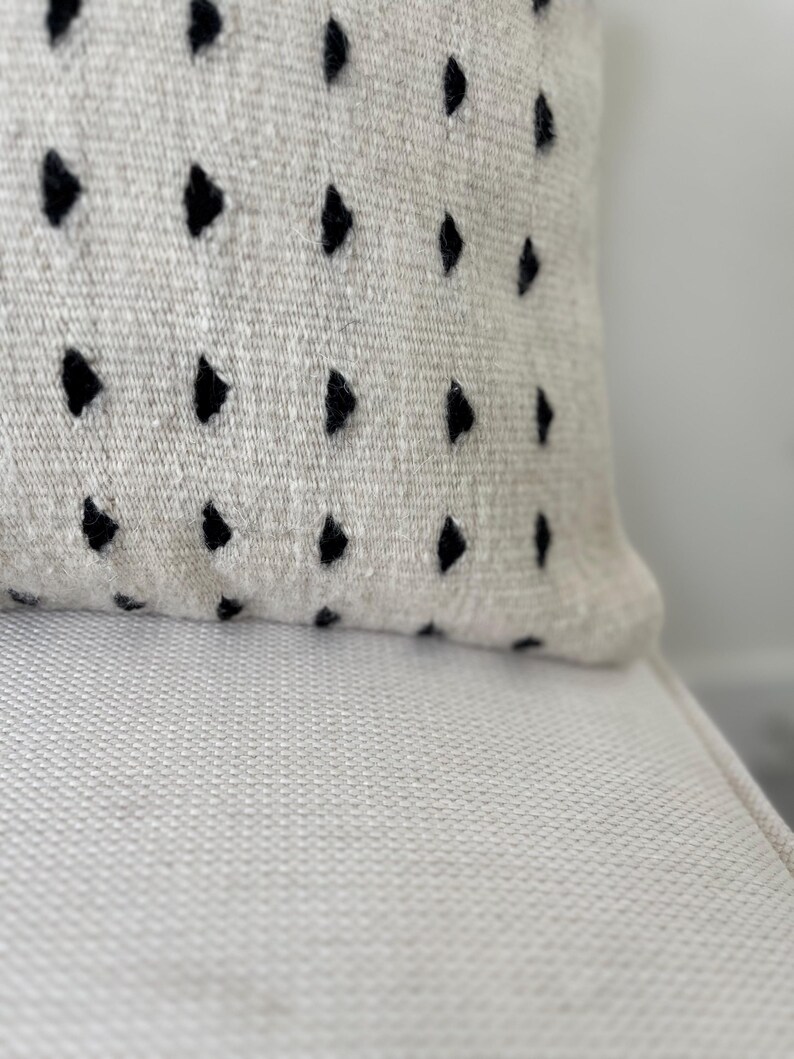 Zapotec Textile Dots | Washable Pillow Case image 3