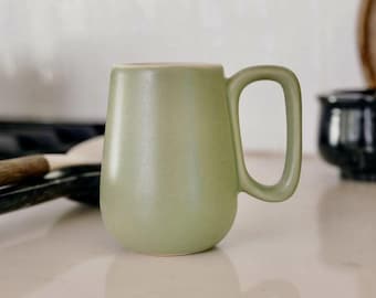 Green Mug | Handmade Ceramic