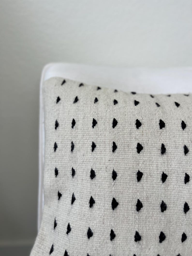 Zapotec Textile Dots | Washable Pillow Case image 6