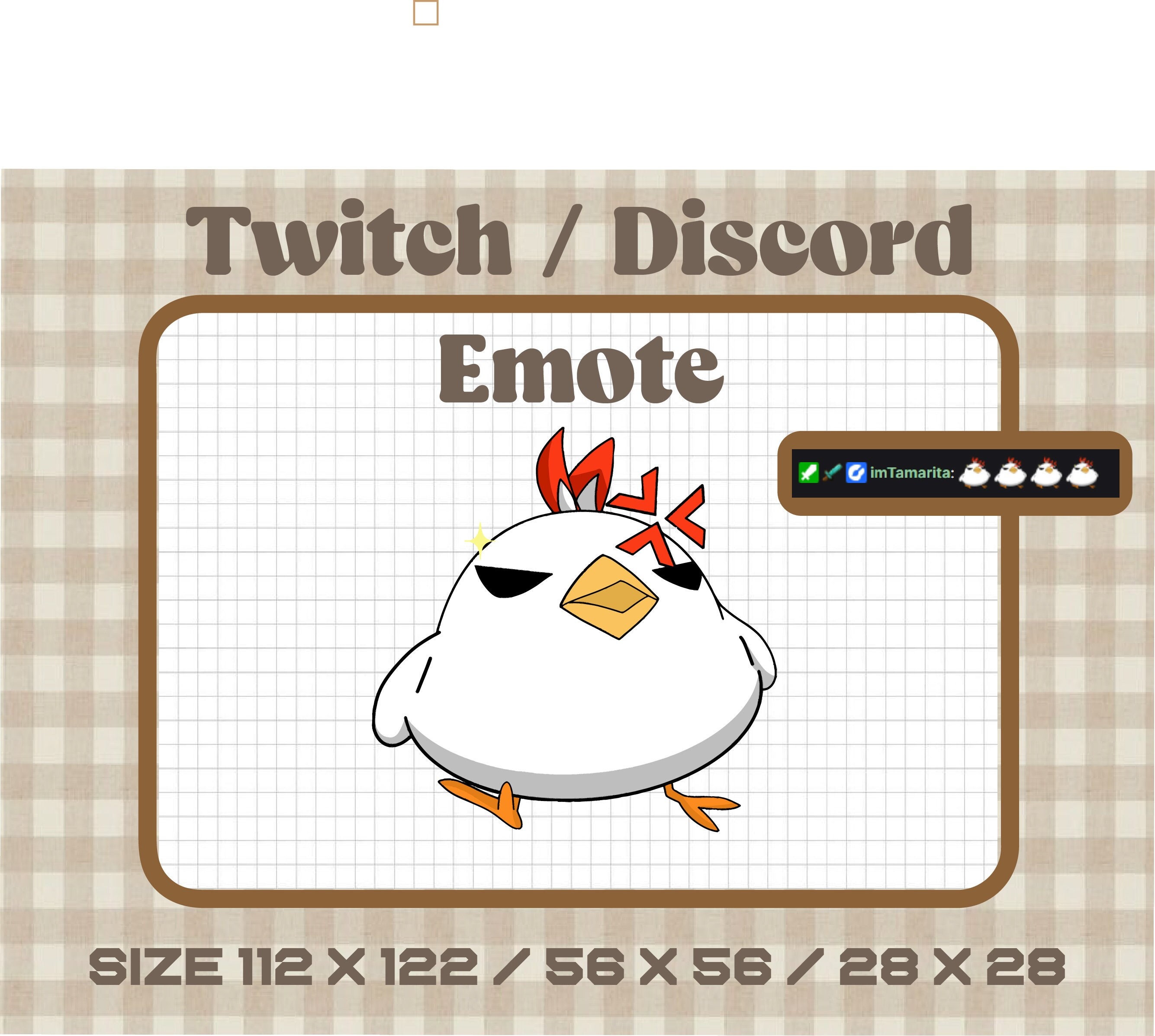 Sushang Chicken Honkai Star Rail Sub Points for Twitch Etsy España