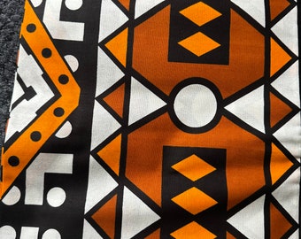 African Fabric 6 Yards | Ankara Wax Print Fabric by the Yard | Sewing & Creative Use