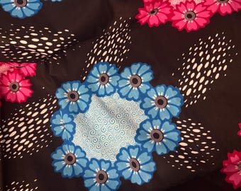 African Fabric 6 Yards | Ankara Wax Print Fabric by the Yard | Sewing & Creative Use