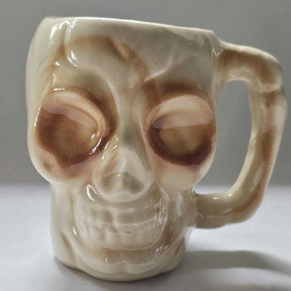 Vintage Kahiki Supper Club Tiki Skull Mug