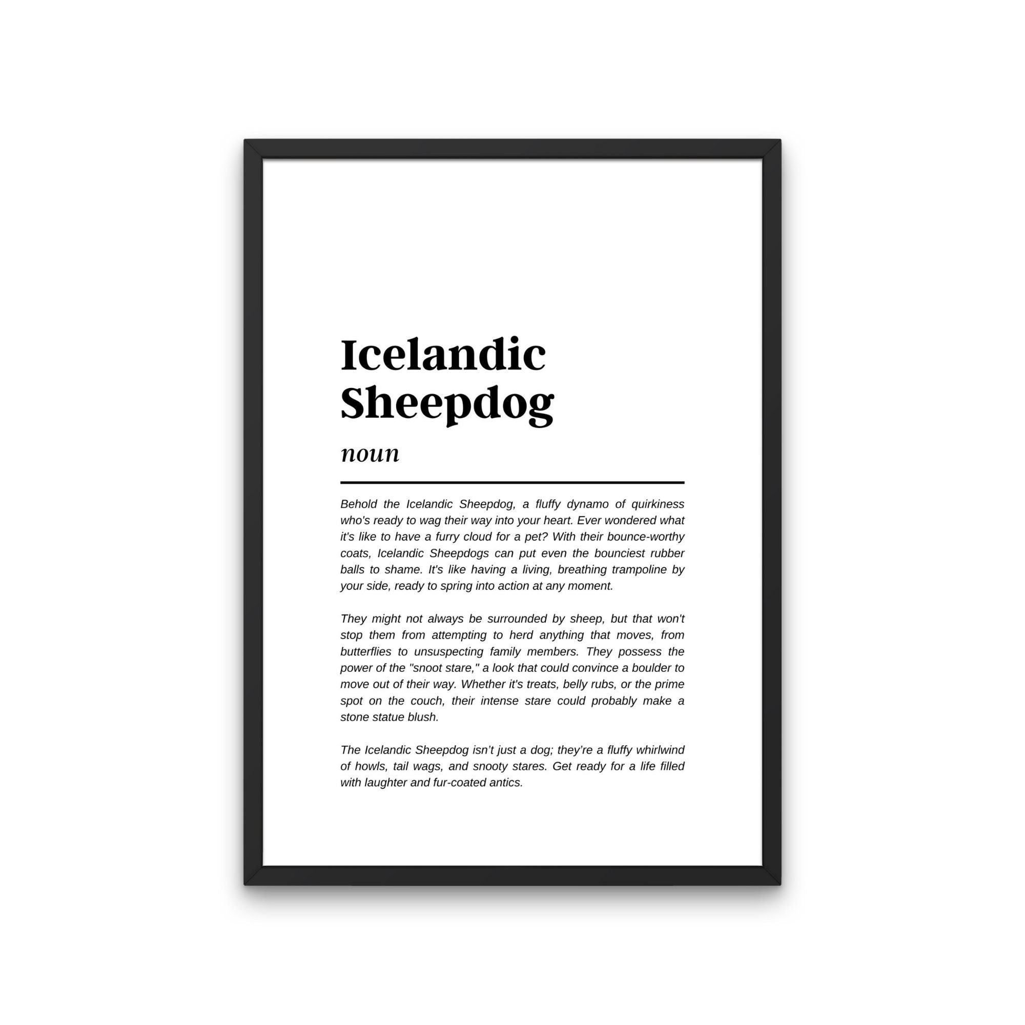 Icelandic Sheepdog Pants Icelandic Sheepdog Pants
