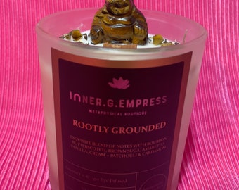 Rootly Grounded  Intention Candle