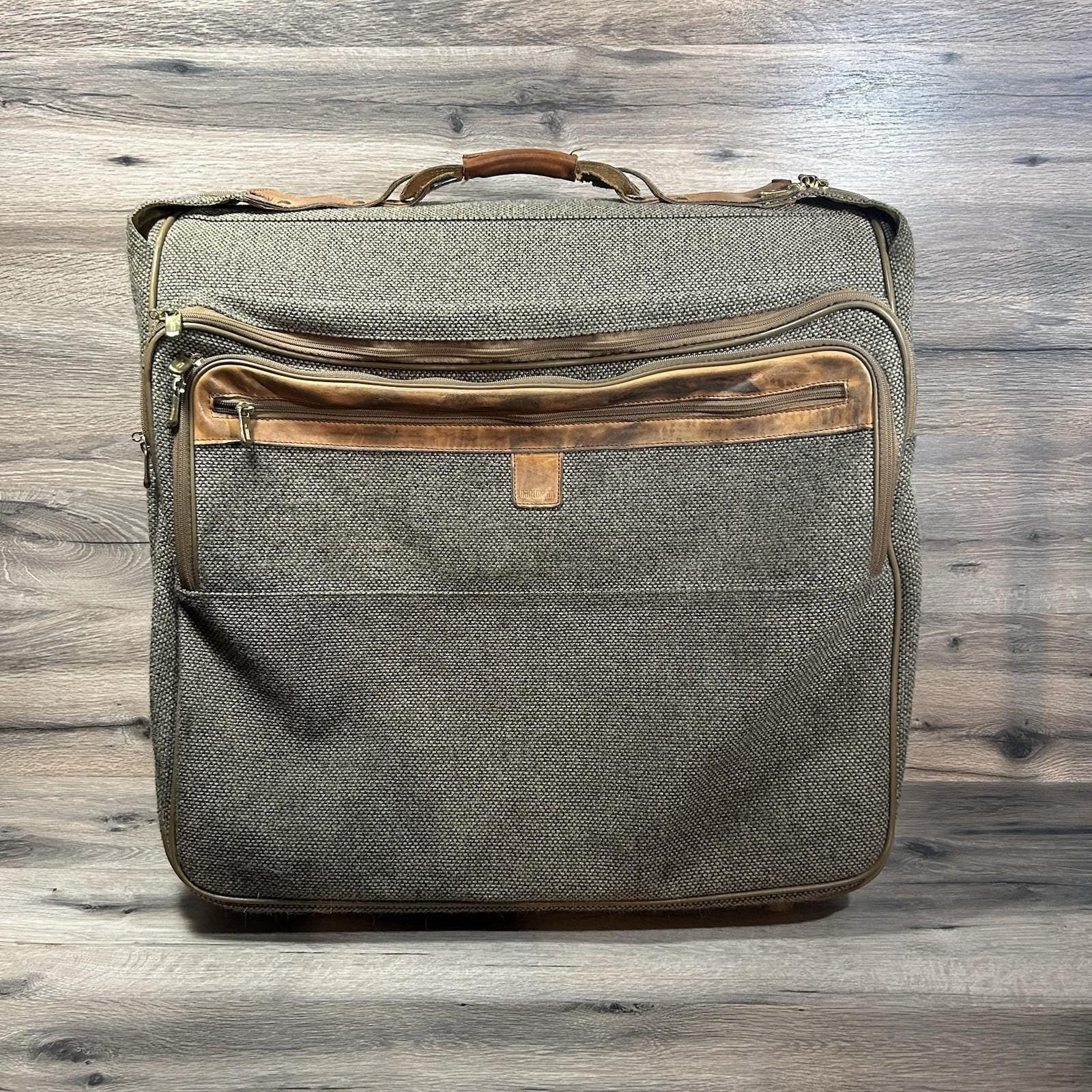 Vintage Tweed Hartmann Luggage - Etsy