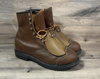 1990's Men's Distressed & Broken-in Vintage RED WING Chunky Thick