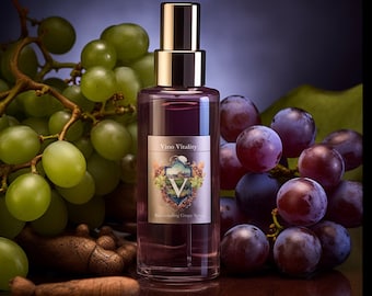 VinoVitality - Luxurious 30ml Wine Grape Infused Skin Serum, Natural & Organic, Rejuvenating Skincare Elixir for Radiant Skin