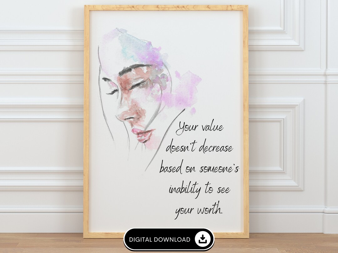 Printable Motivational Wall Art, Downloadable Motivational Quote ...