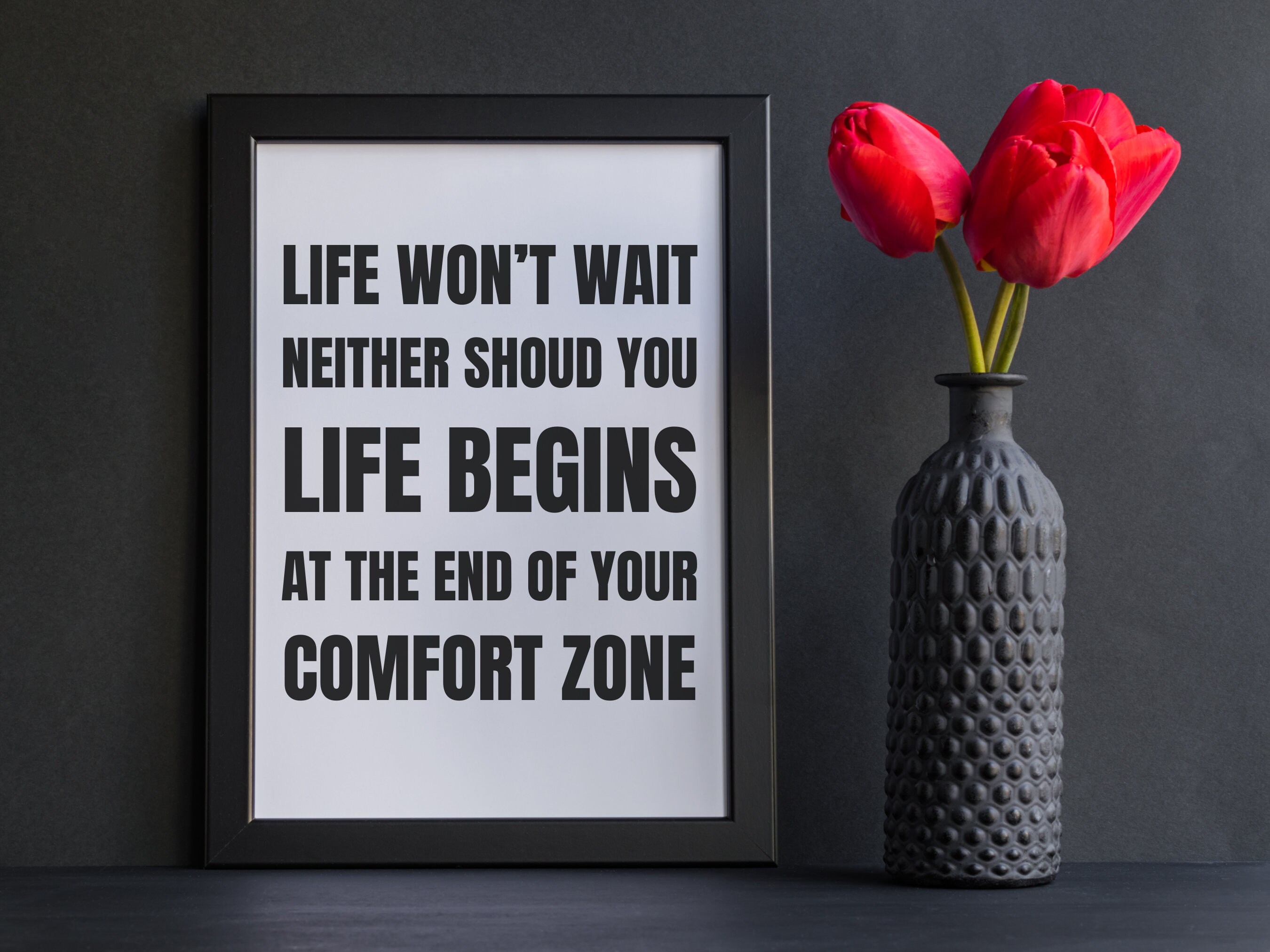 Motivational Quote Wall Art, Printable Motivational Wall Art, Motivational Poster, Inspirational ...