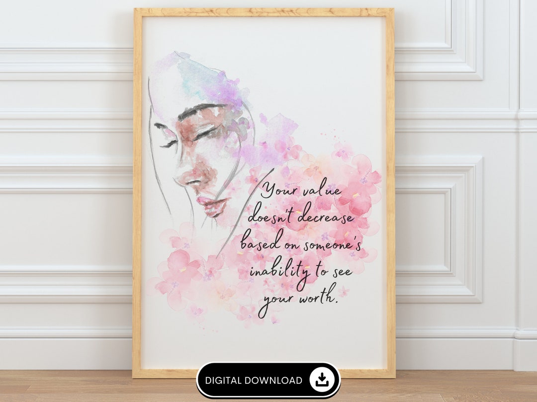 Printable Motivational Wall Art, Downloadable Motivational Quote ...